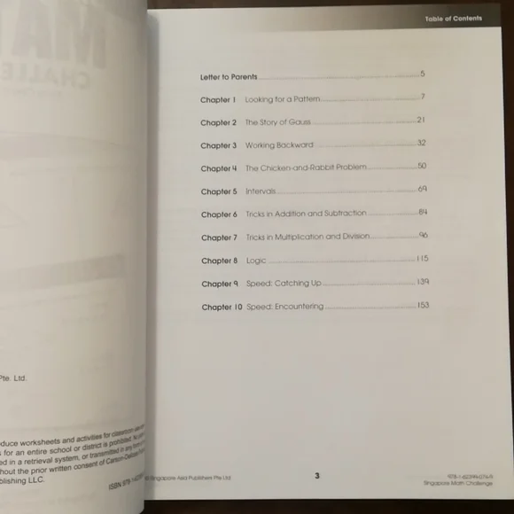 Singapore Math G4+ - Picture 4 of 7